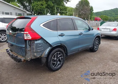 2016 Honda Cr-V Se z USA, uszkodzony, nr VIN 5J6RM4H45GL054472